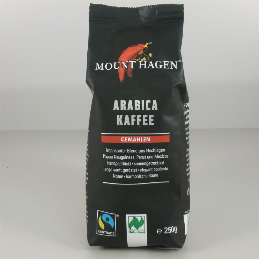 Mount Hagen bio mletá káva 250 g