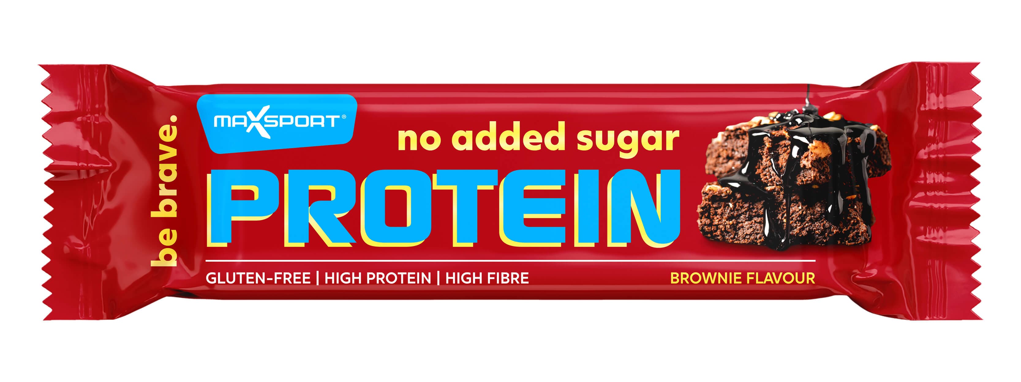 MaxSport proteínová tyčinka brownie v mliečnej čokoláde 40 g