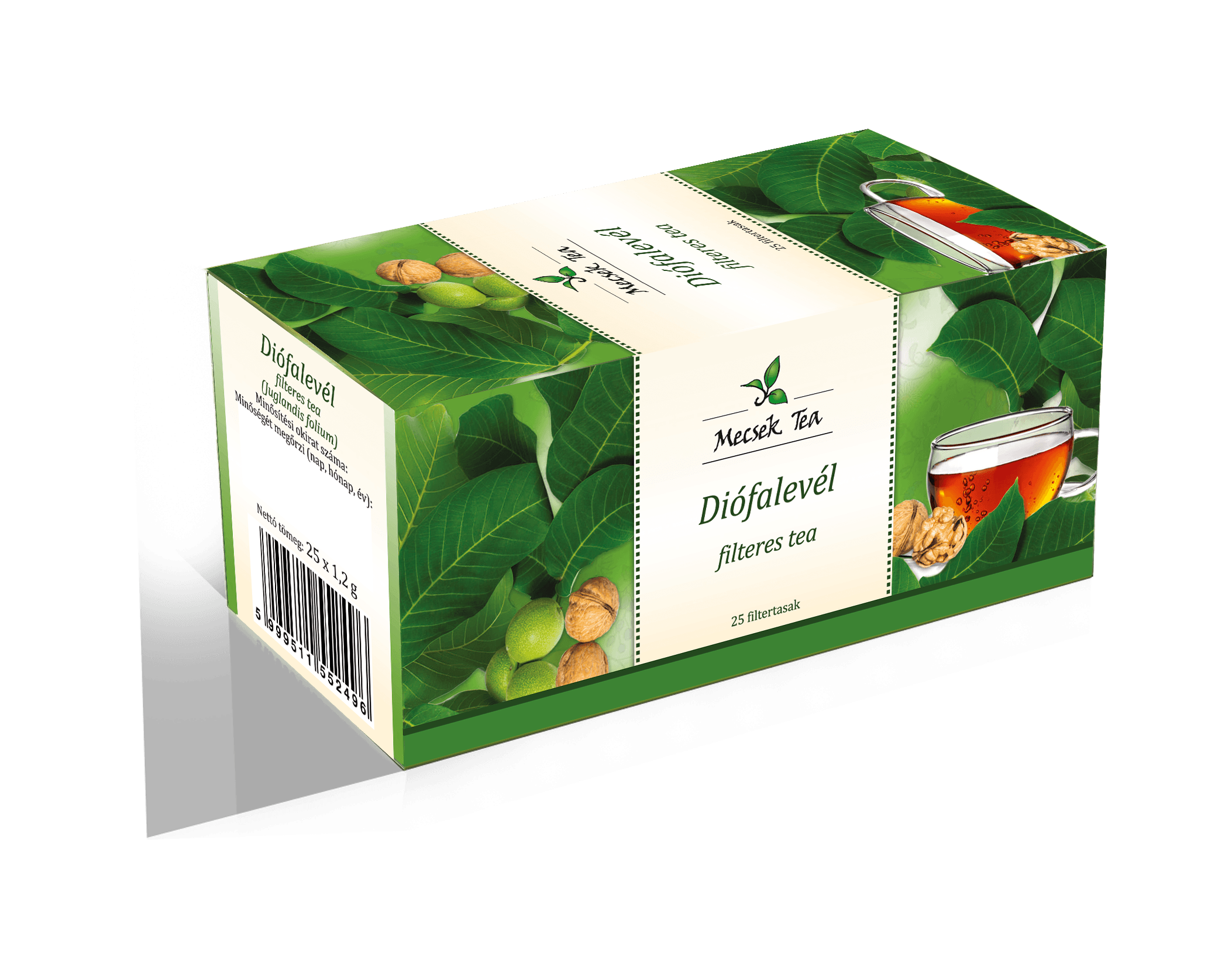 Mecsek čaj z orechových listov 25x1,5g 37 g