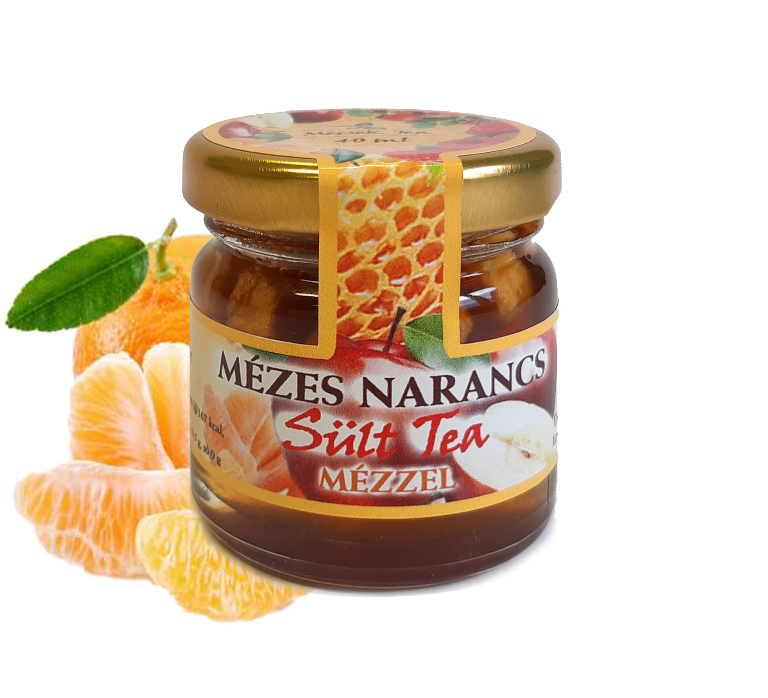 Mecsek pečený čaj s medom a pomarančom 40 ml