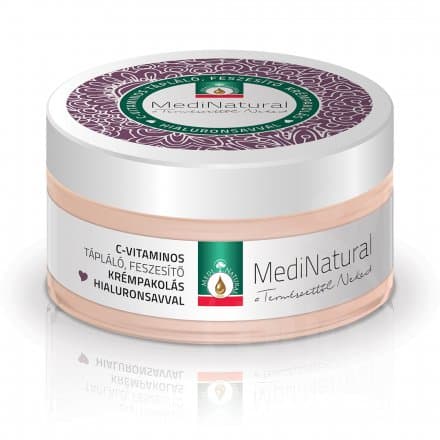 Medinatural Vyživujúca a spevňujúca krémová maska s vitamínom C a kyselinou hyalurónovou 100 ml - 57607