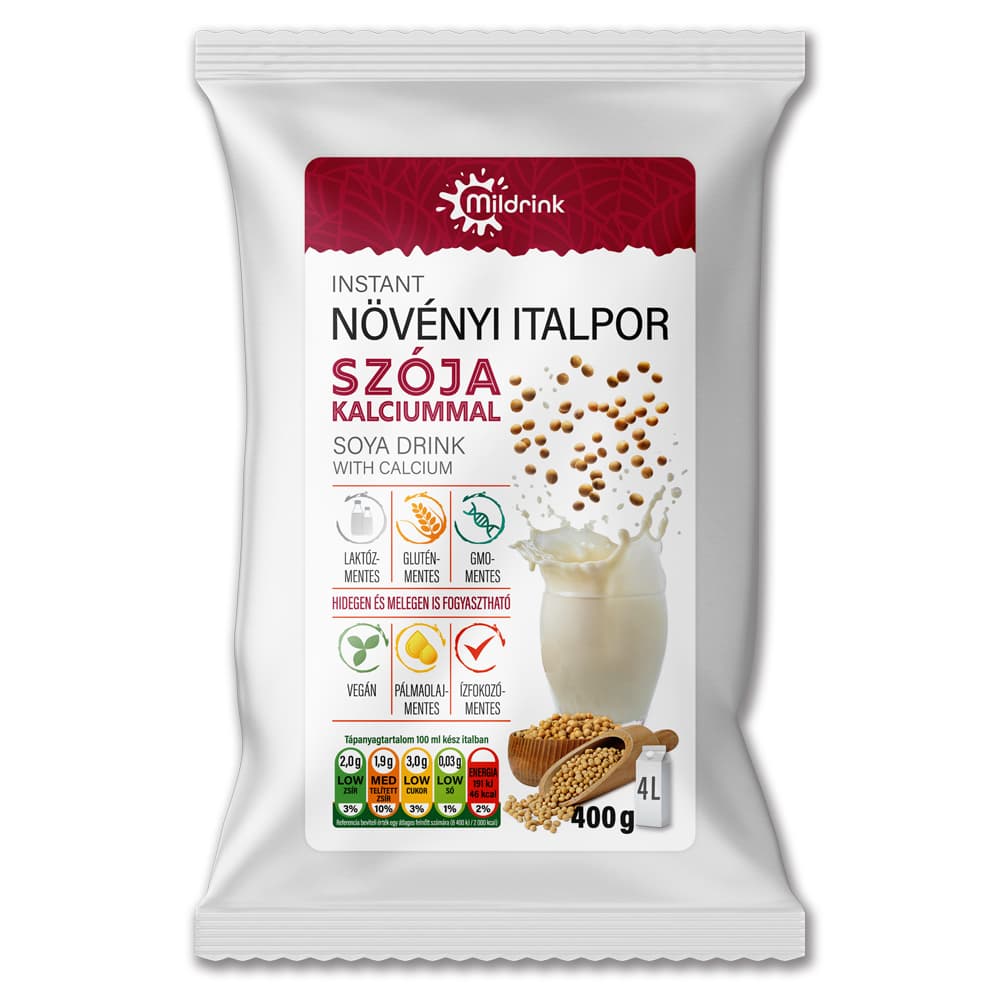 Mildrink sójový nápoj v prášku s vápnikom 400 g