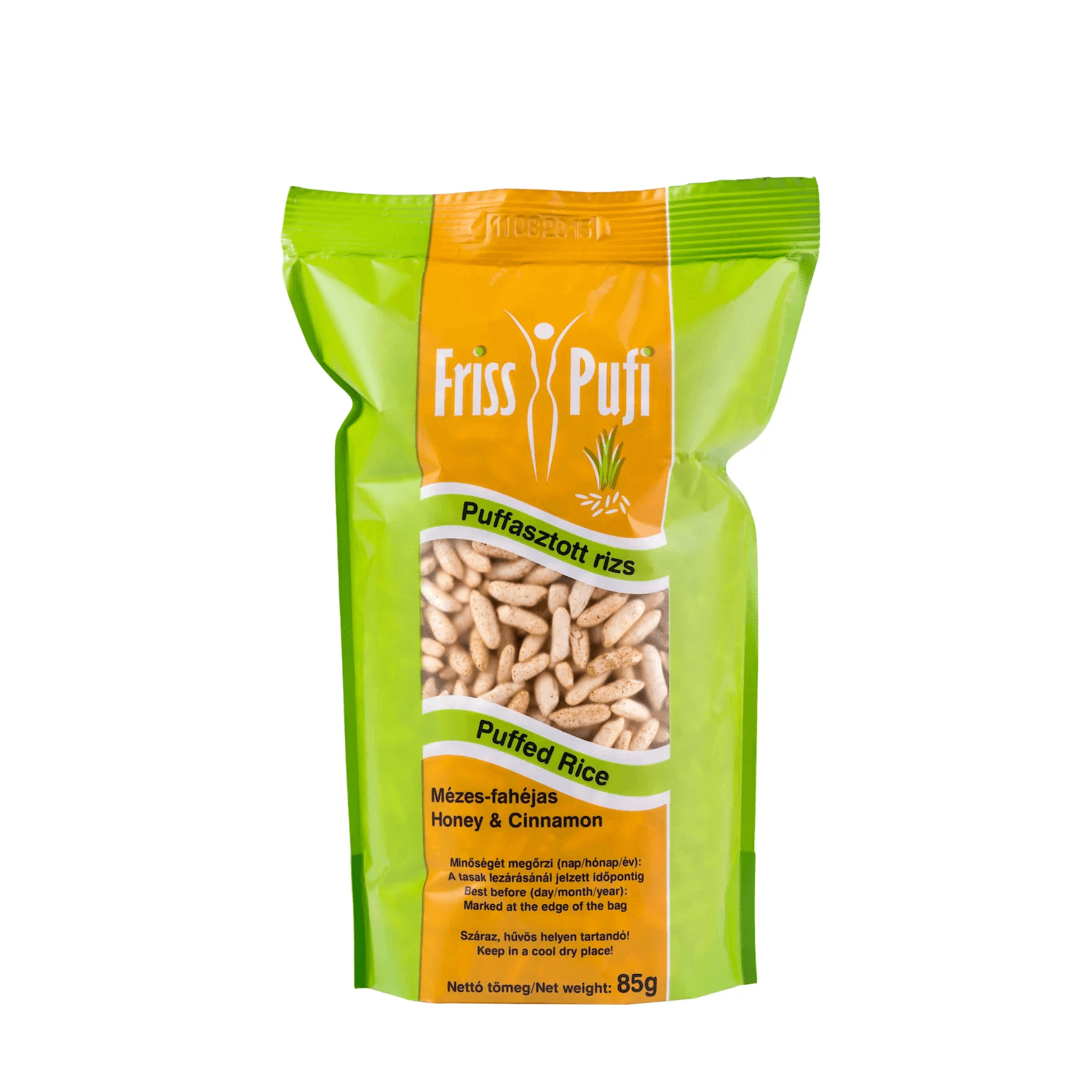 Moonrice chrumkavá ryža med-cinnamon 85 g