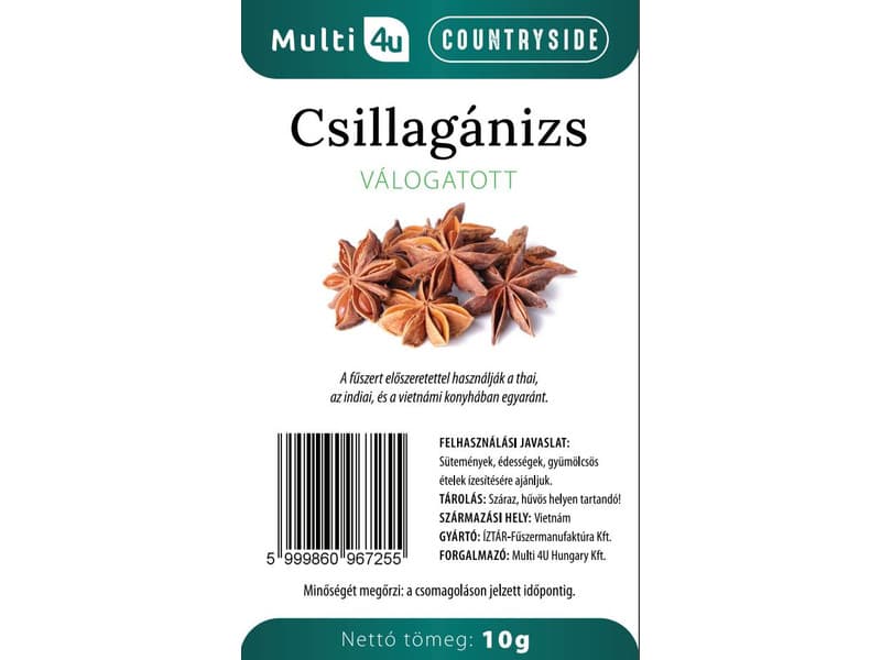 Multi 4u countryside hviezdny oriešok vybraný 10 g