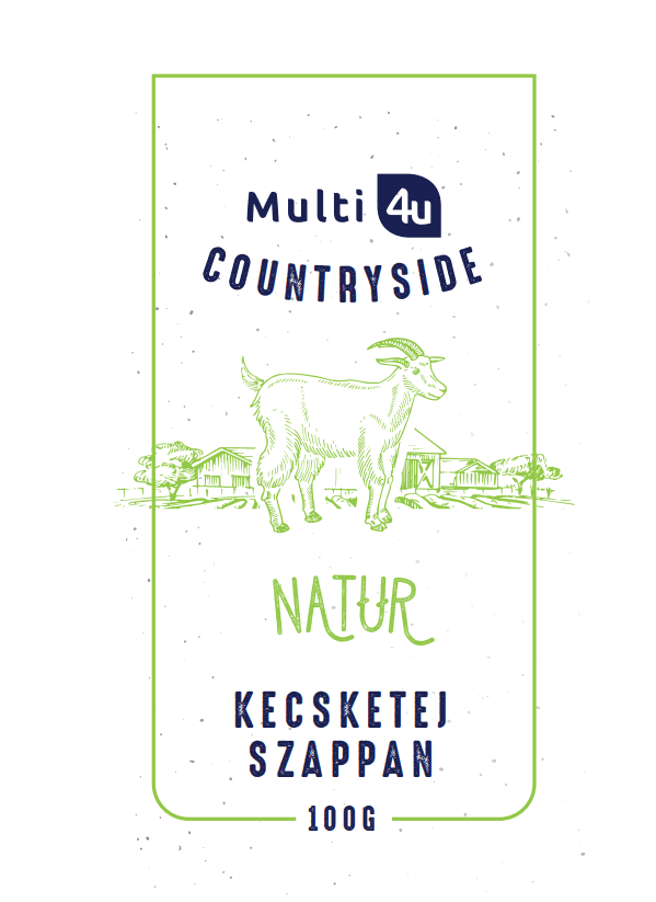 Multi 4u countryside kozí mlieko mydlo prírodné 100 g