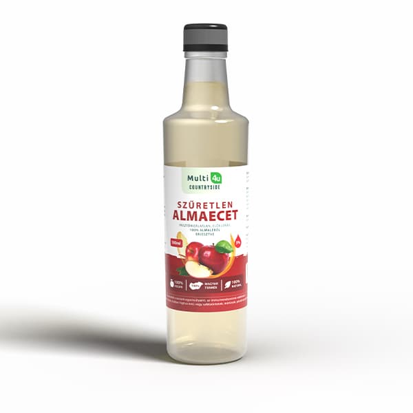 Multi 4u countryside nefiltrovaný jablčný ocot 500 ml