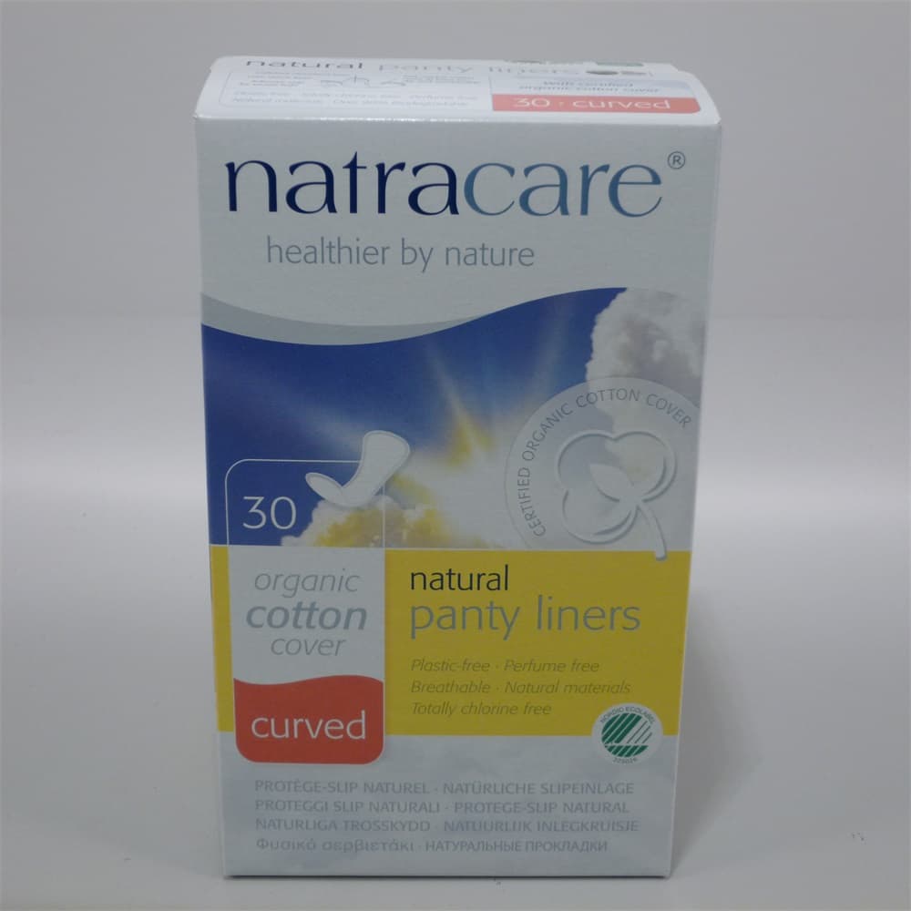 Natracare bio hygienické vložky zakrivené 30 ks