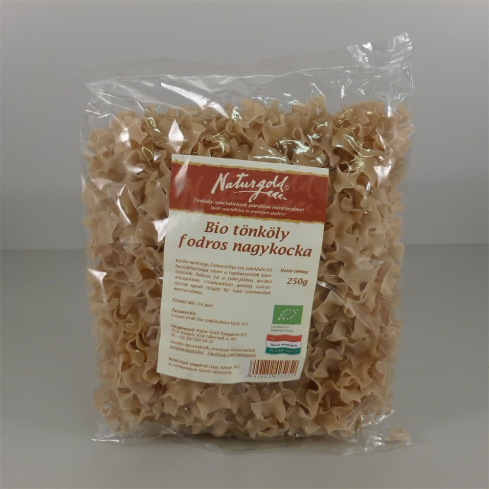 Naturgold bio špaldová cestovina veľká kocka 250 g