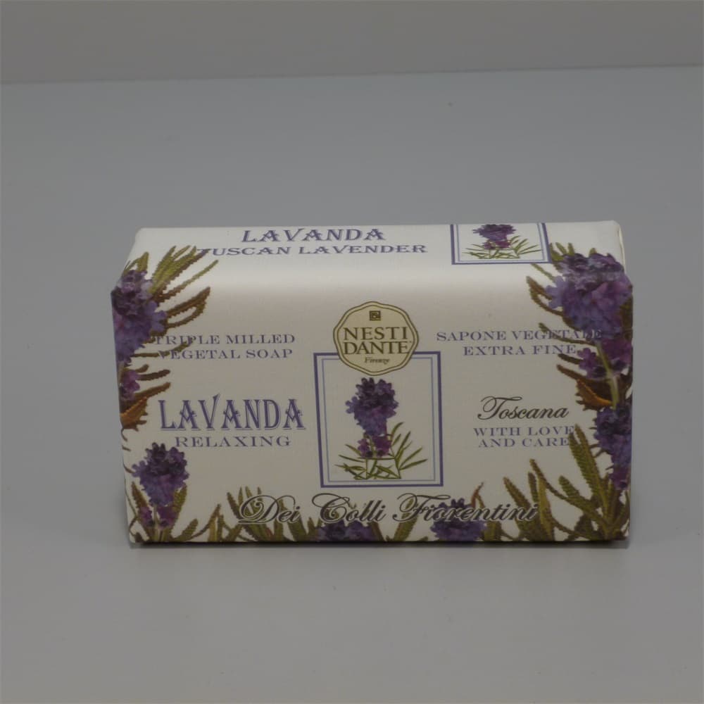 Nesti Dante Levanduľové mydlo Dei Colli Fiorentini pre jemnú a hebkú pokožku 250 g - 23988