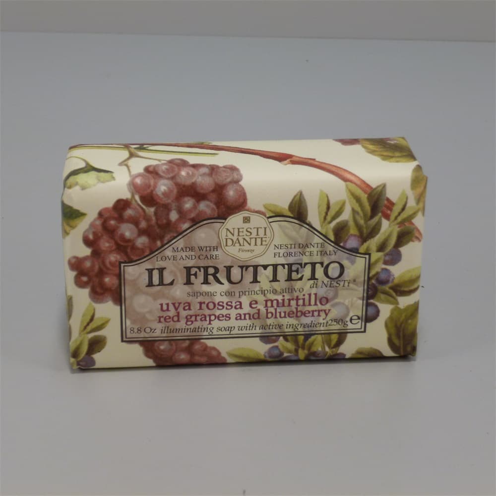 Nesti Dante prírodné mydlo s hroznom a čučoriedkami 250 g - 23997