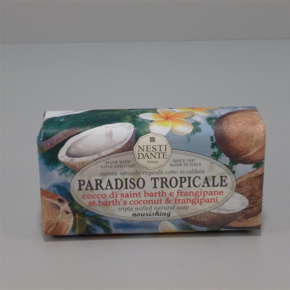 Nesti Dante Paradiso Tropicale mydlo s kokosom a vôňou frangipani 250 g - 29138