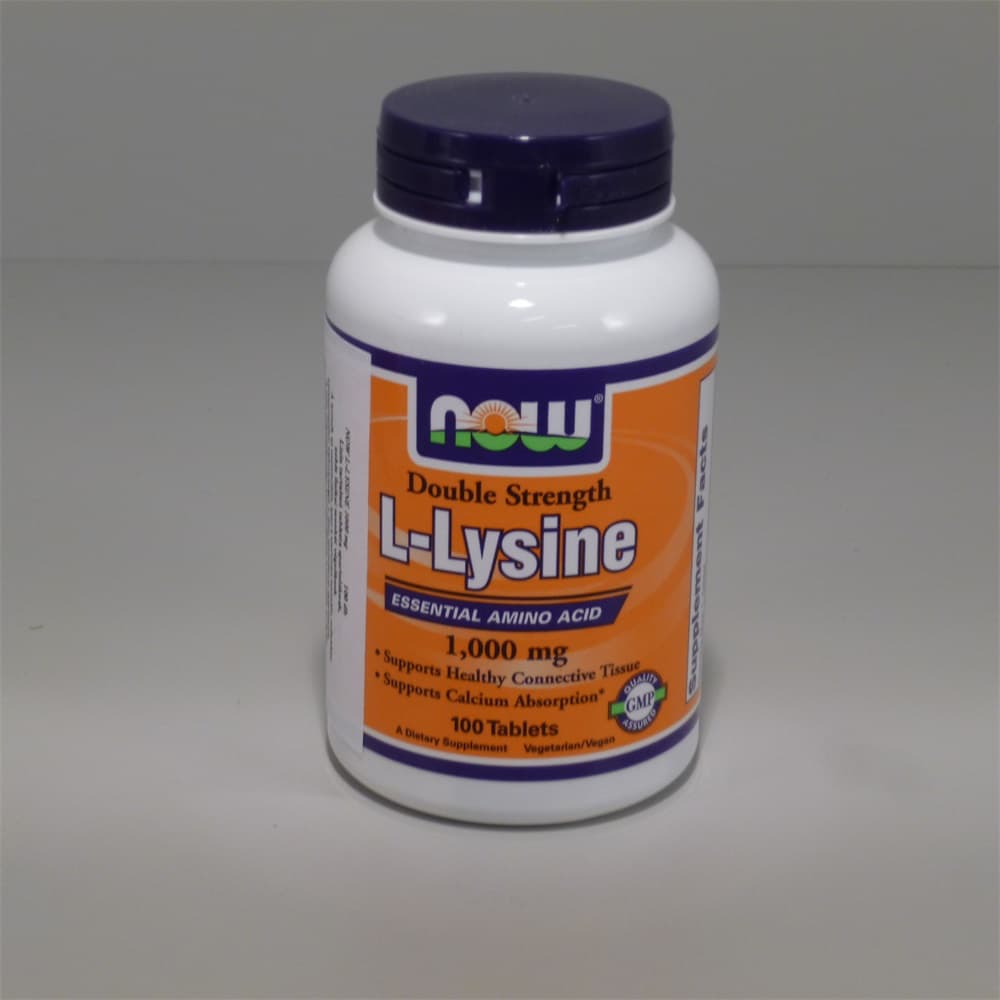 Now Foods L-Lyzín 100 tabliet - 18472
