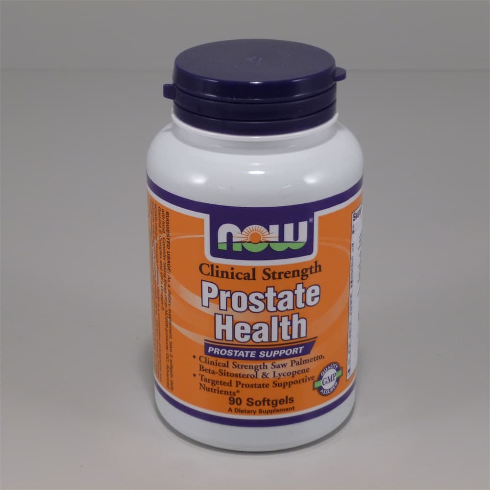 NOW Foods Klinicky silná podpora prostaty 180 mäkkých kapsúl - 38805