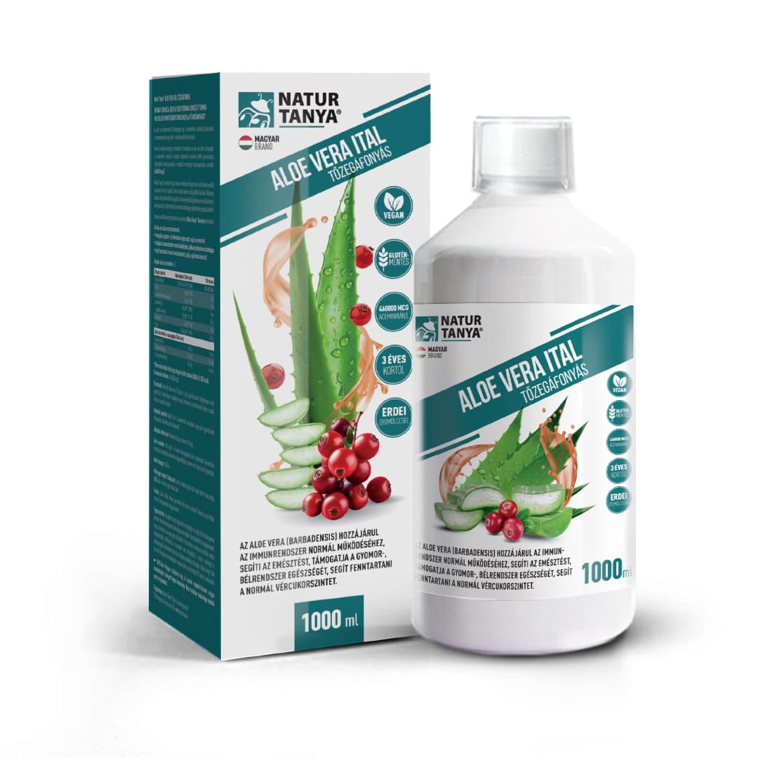 Natur Tanya aloe vera nápoj s brusnicami 1000 ml
