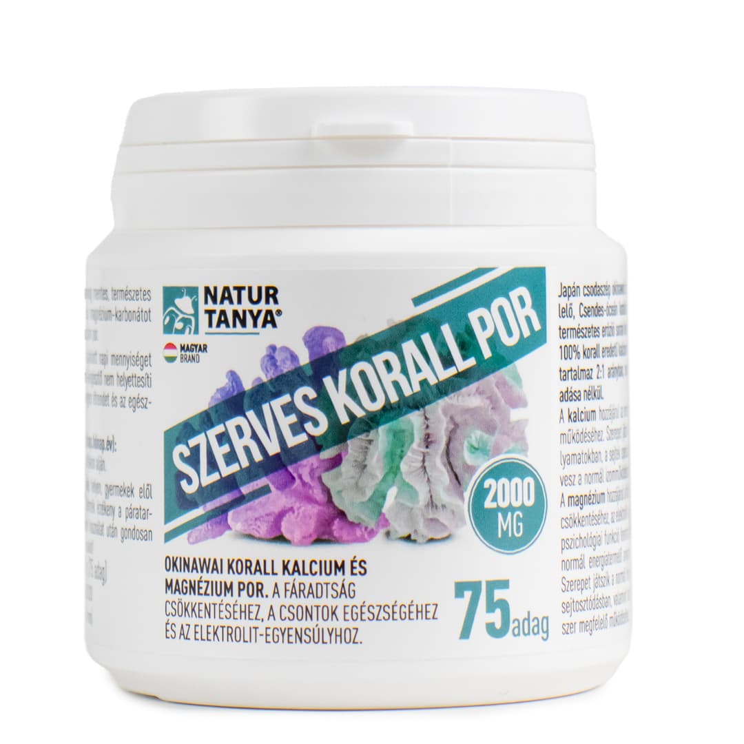 Natur Tanya organický koralový prášok 150 g