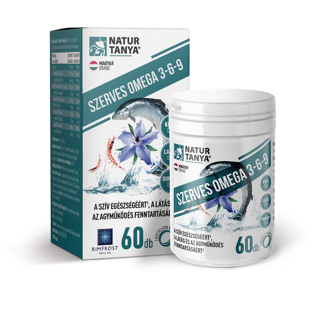 Natur Tanya organická omega 3-6-9 kapsula 60 ks