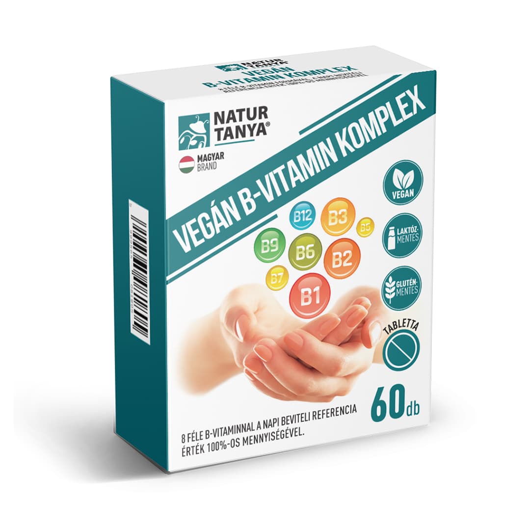 Natur Tanya vegán B-vitamín komplex tableta 60 ks