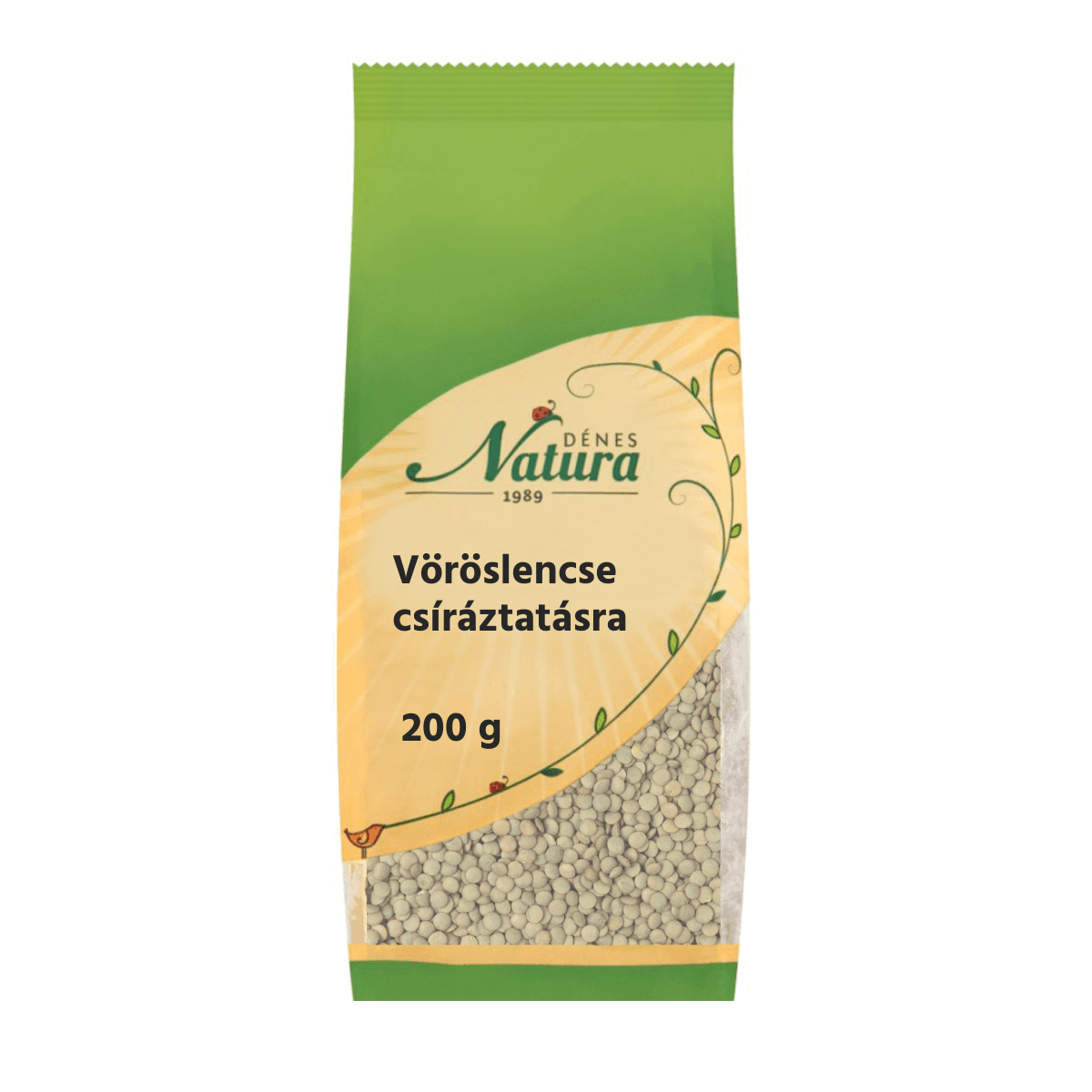 Natura červená šošovica na klíčenie 200 g 98780