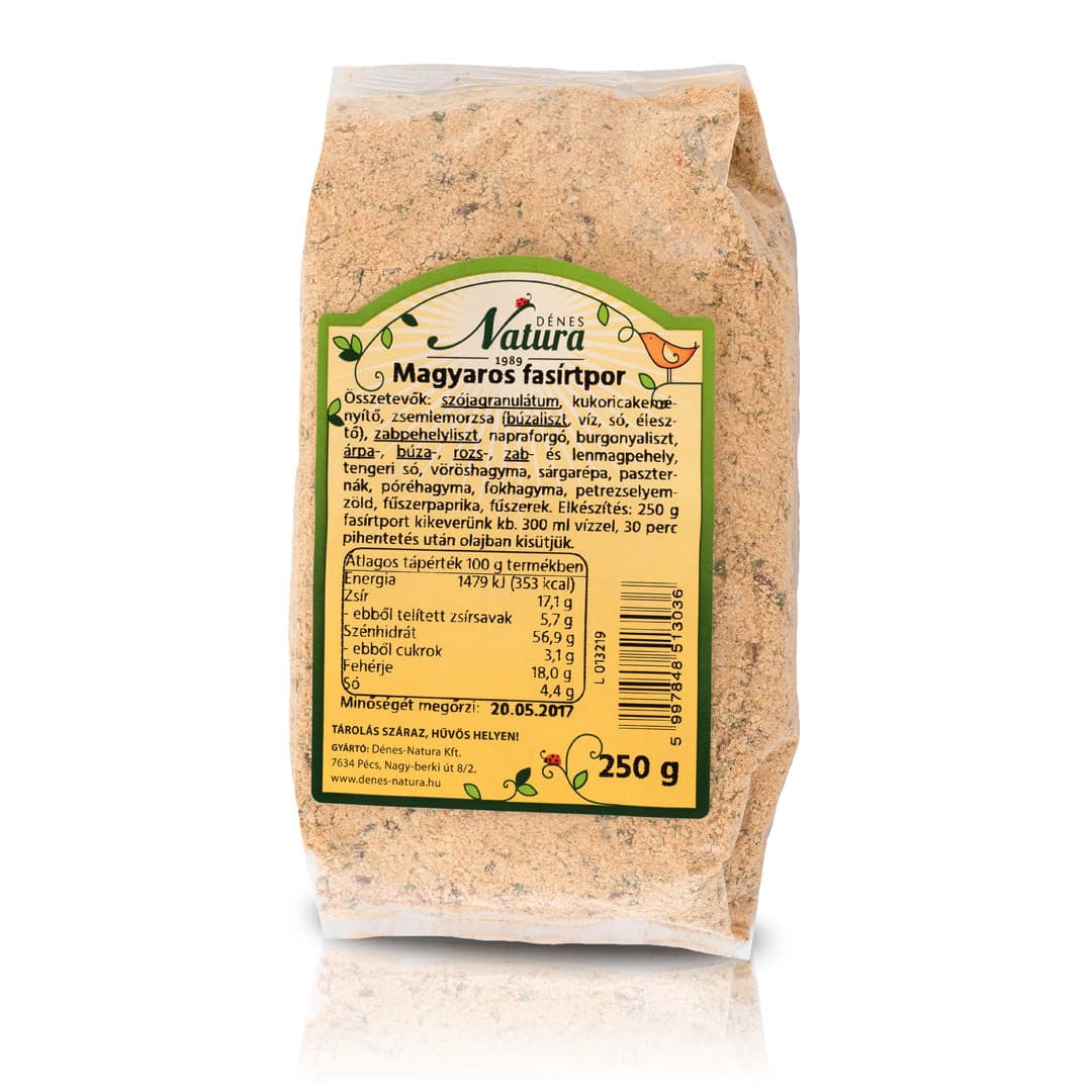 Natura fašírkový prášok maďarský 250 g