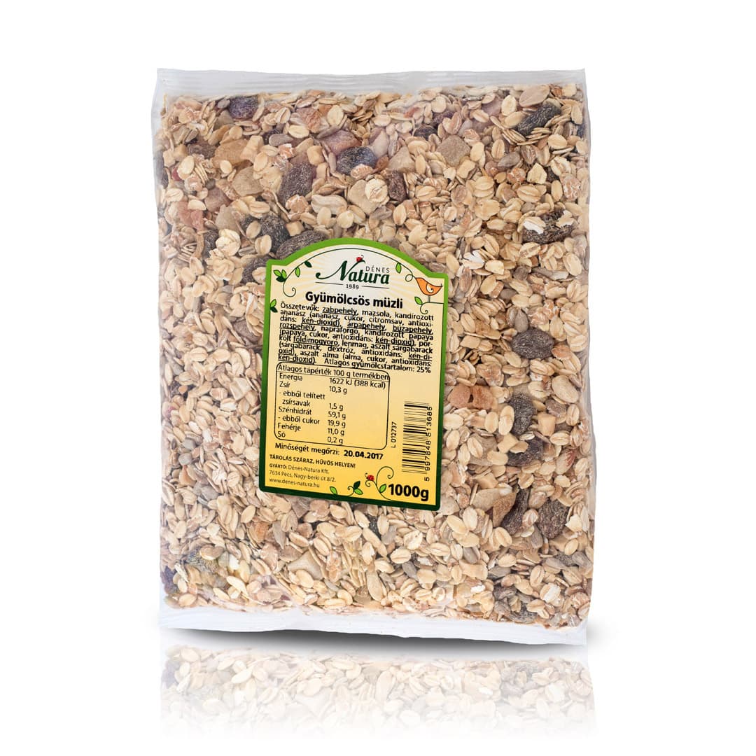 Dénes Natura Ovocné müsli 1 kg - 20596