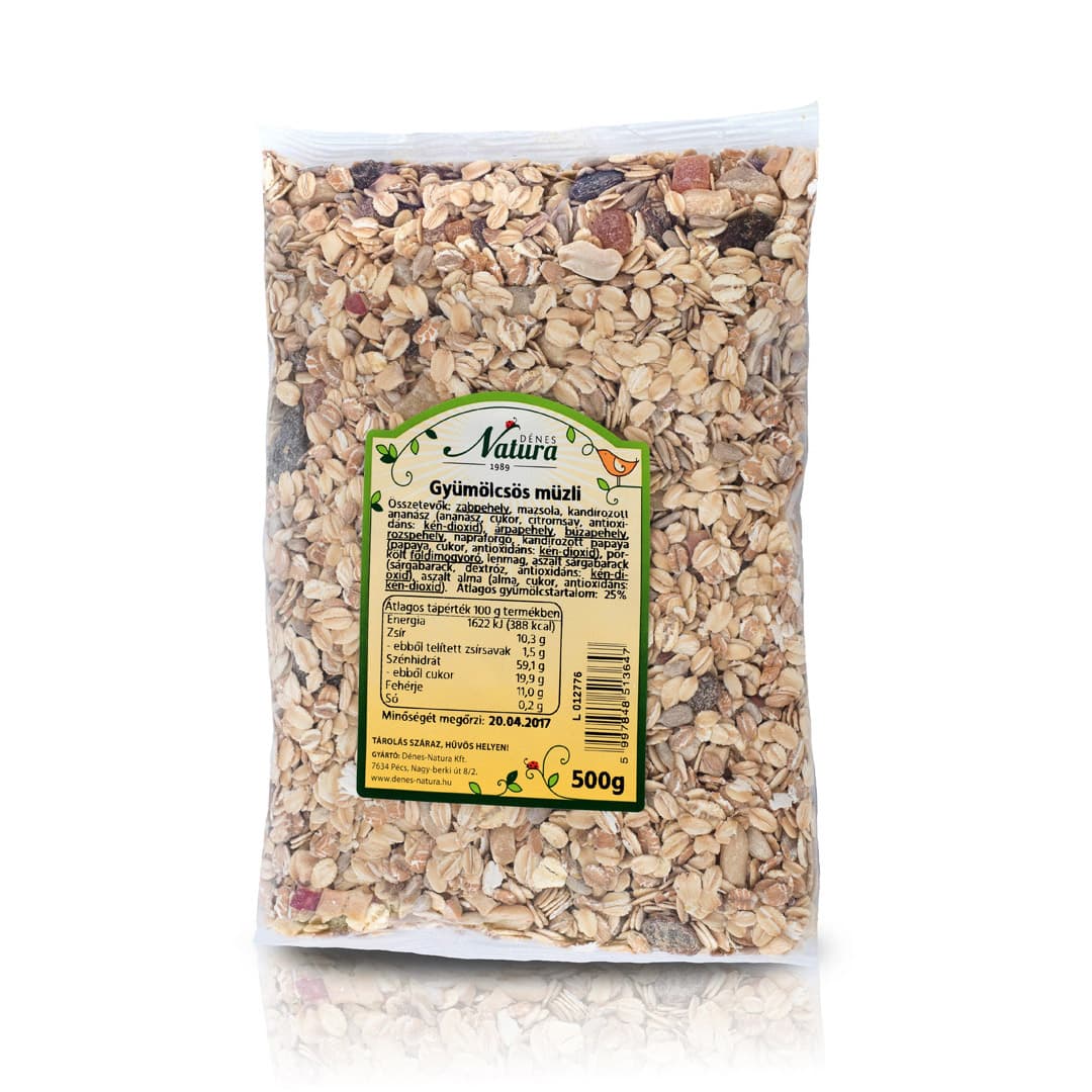 Dénes Natura Ovocné müsli 500 g