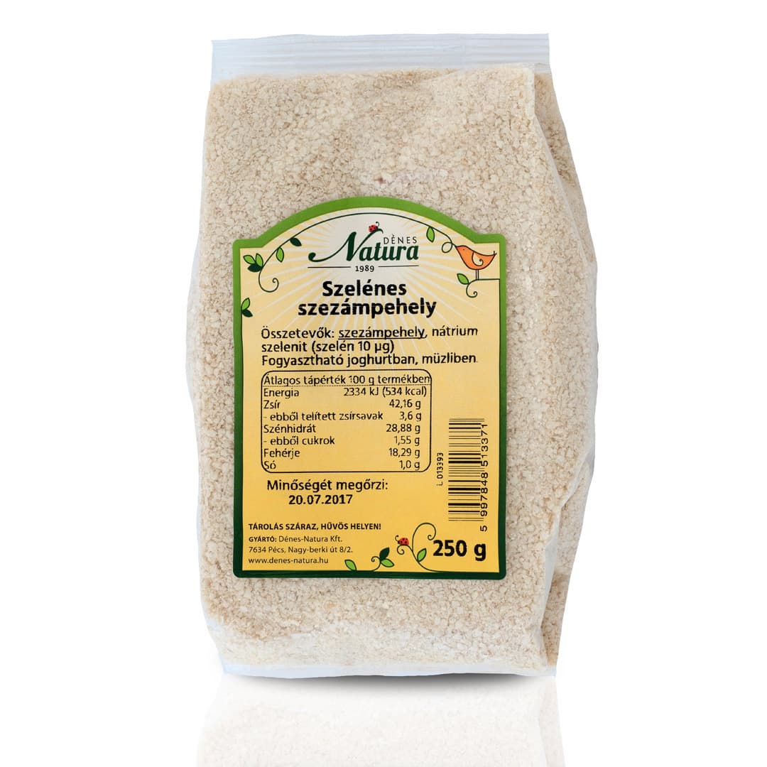 Natura Selénové Sezamové vločky 250 g