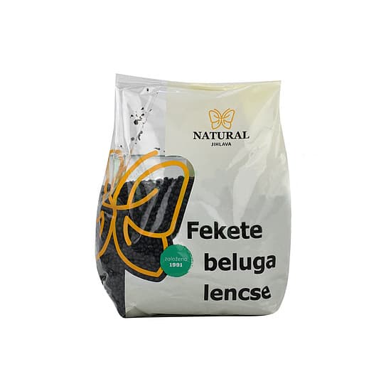 Natural Čierna beluga šošovica 400 g