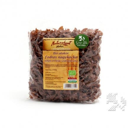 Naturgold bio špalda cestoviny kudrnaté veľké kocky celozrnné 250 g
