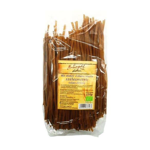 Naturgold bio špaldová pasta široké rezance celozrnná 250 g