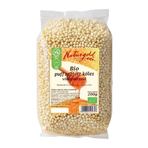 Naturgold bio chrumkavý proso s medom 200 g