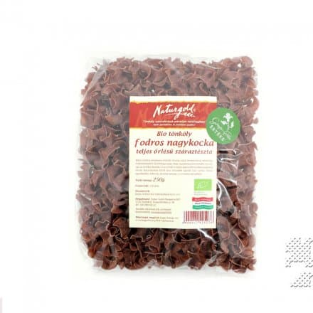 Naturgold bio špaldová pasta vlnitá veľká kocka celozrnná 250 g