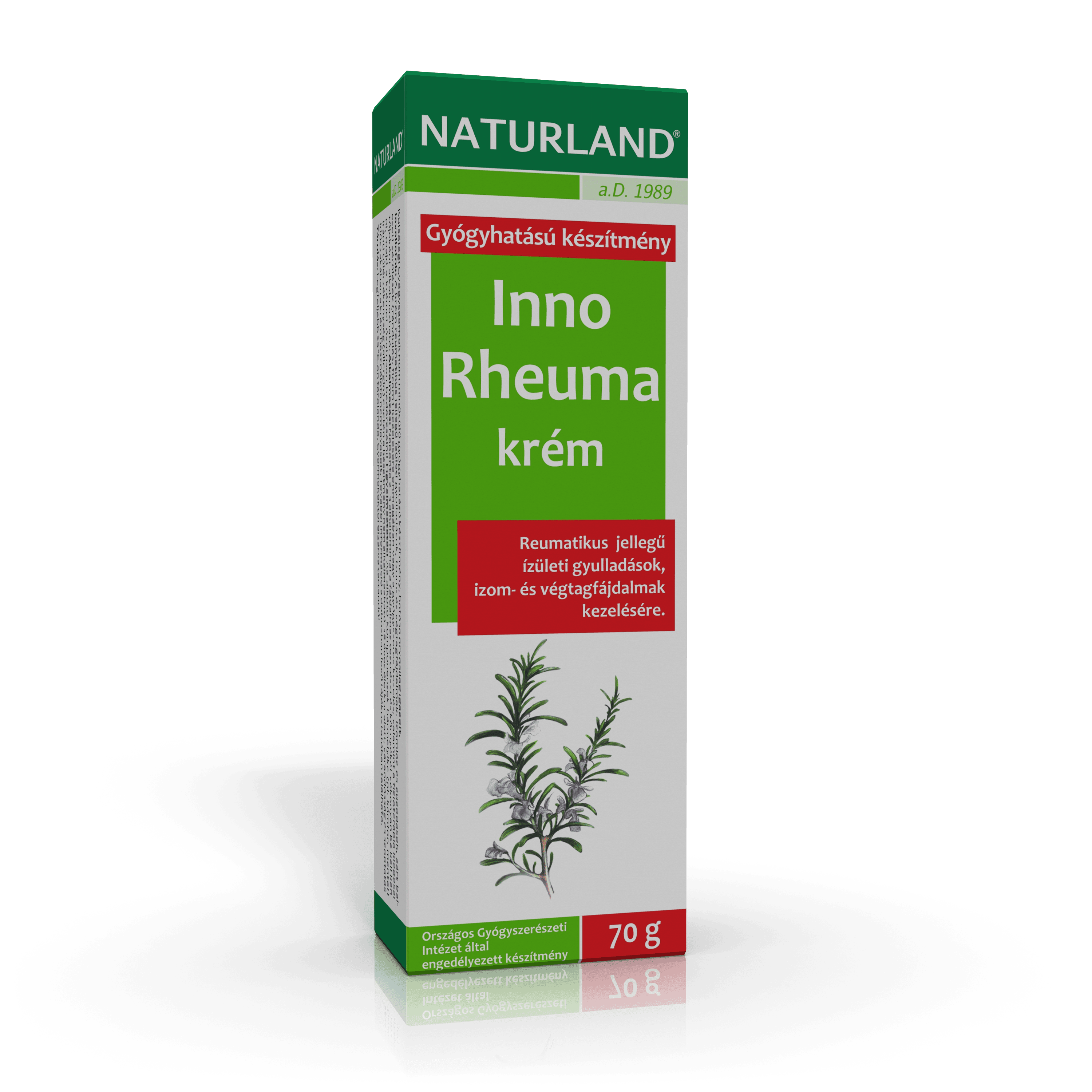 Naturland Inno-reuma krém na svaly a kĺby 70 g