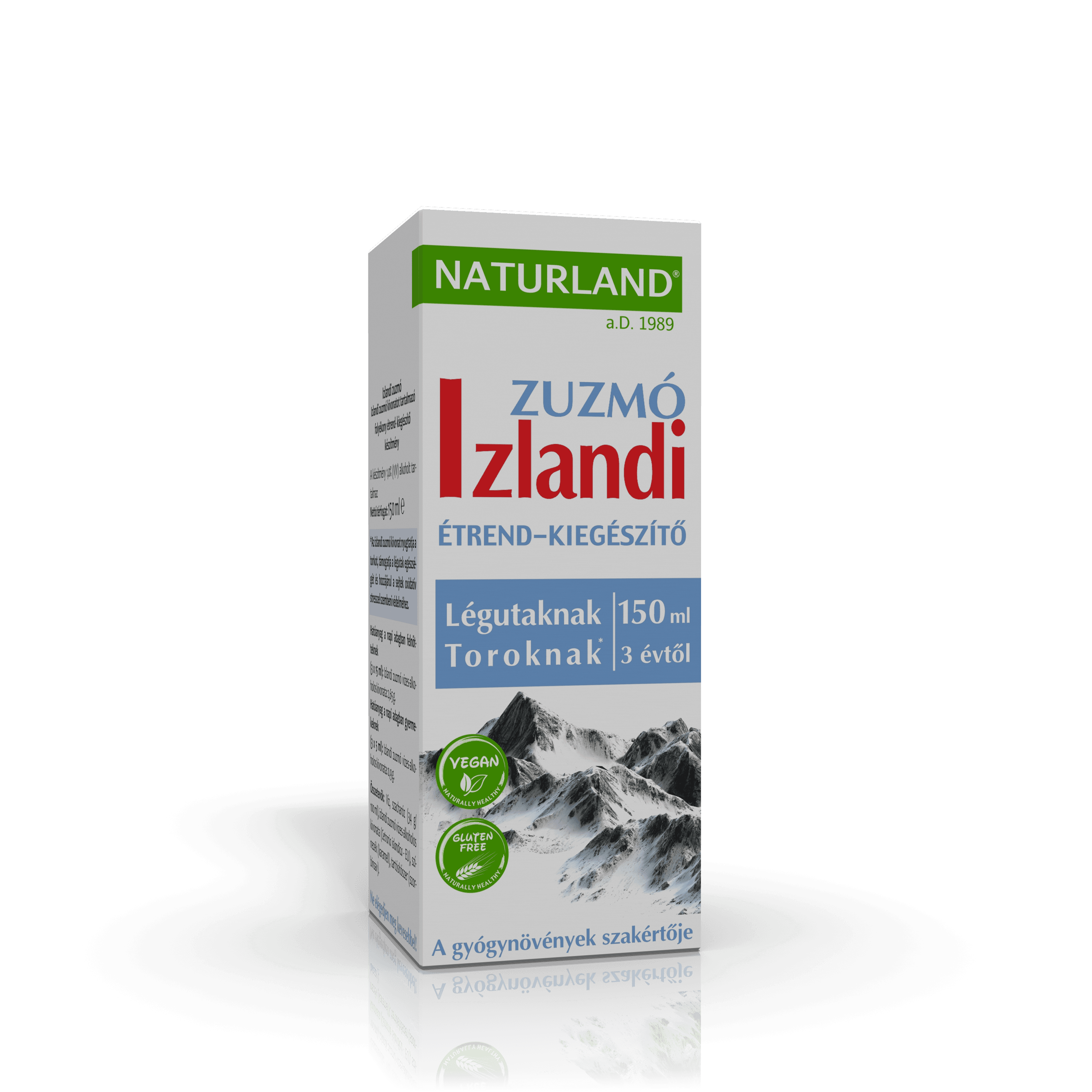 Naturland islandský lišajník 150 ml