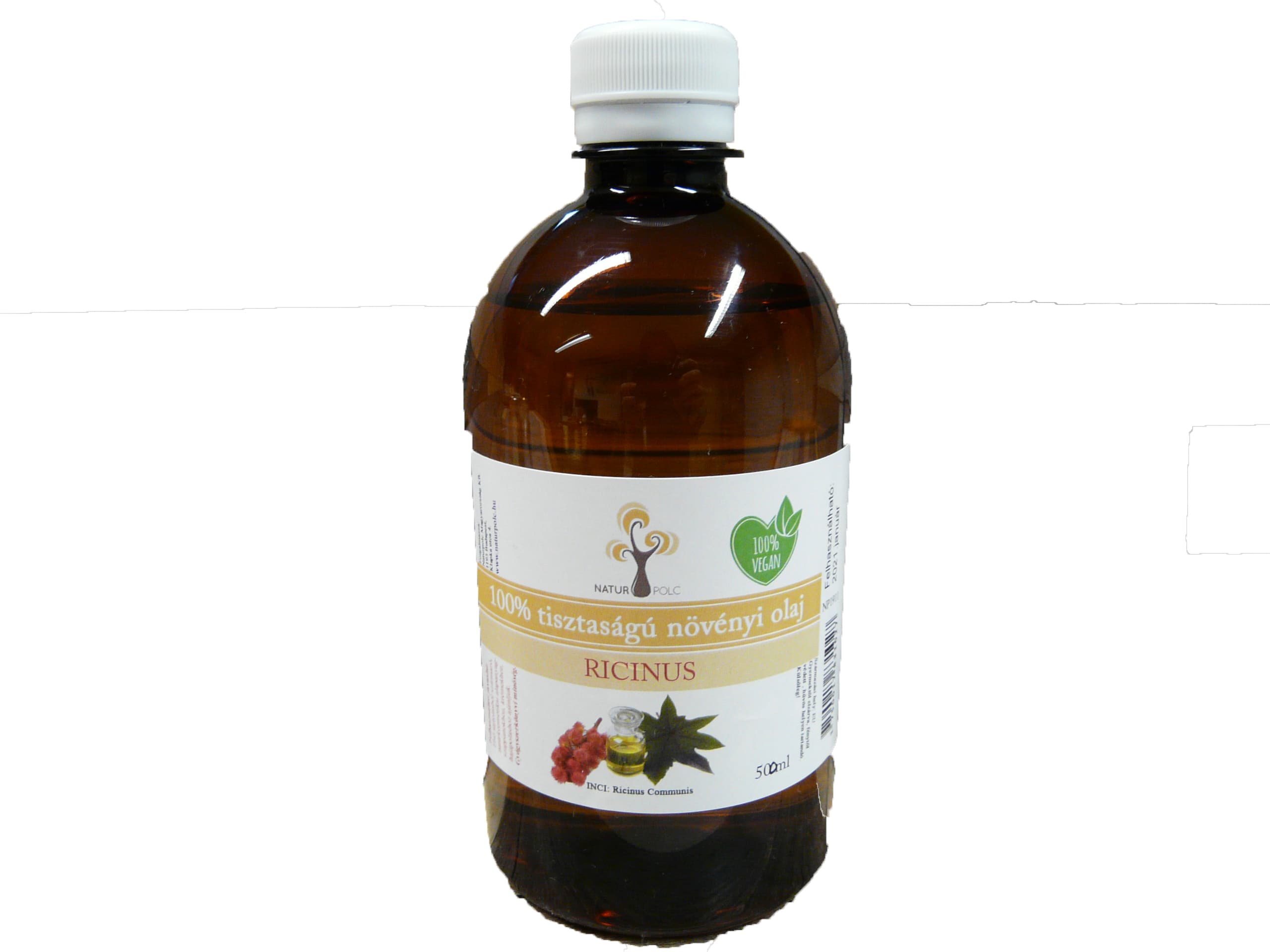 Naturpolc liečivá ricínový olej 500 ml