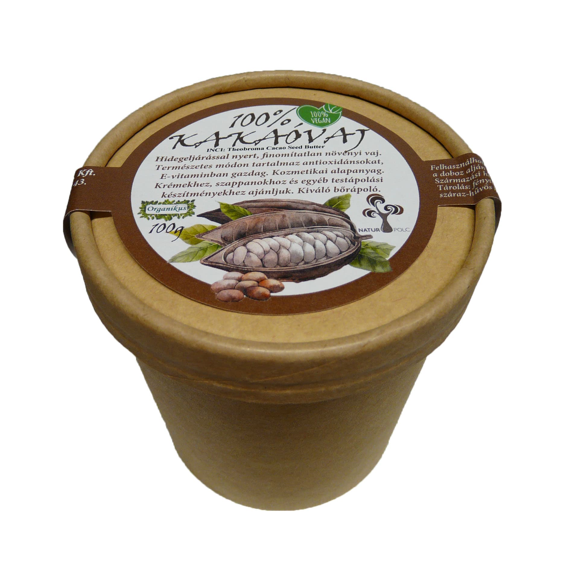 Naturpolc kakaové maslo 100 g