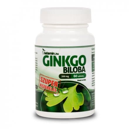 Netamin ginkgo biloba 300mg super balenie 60 ks