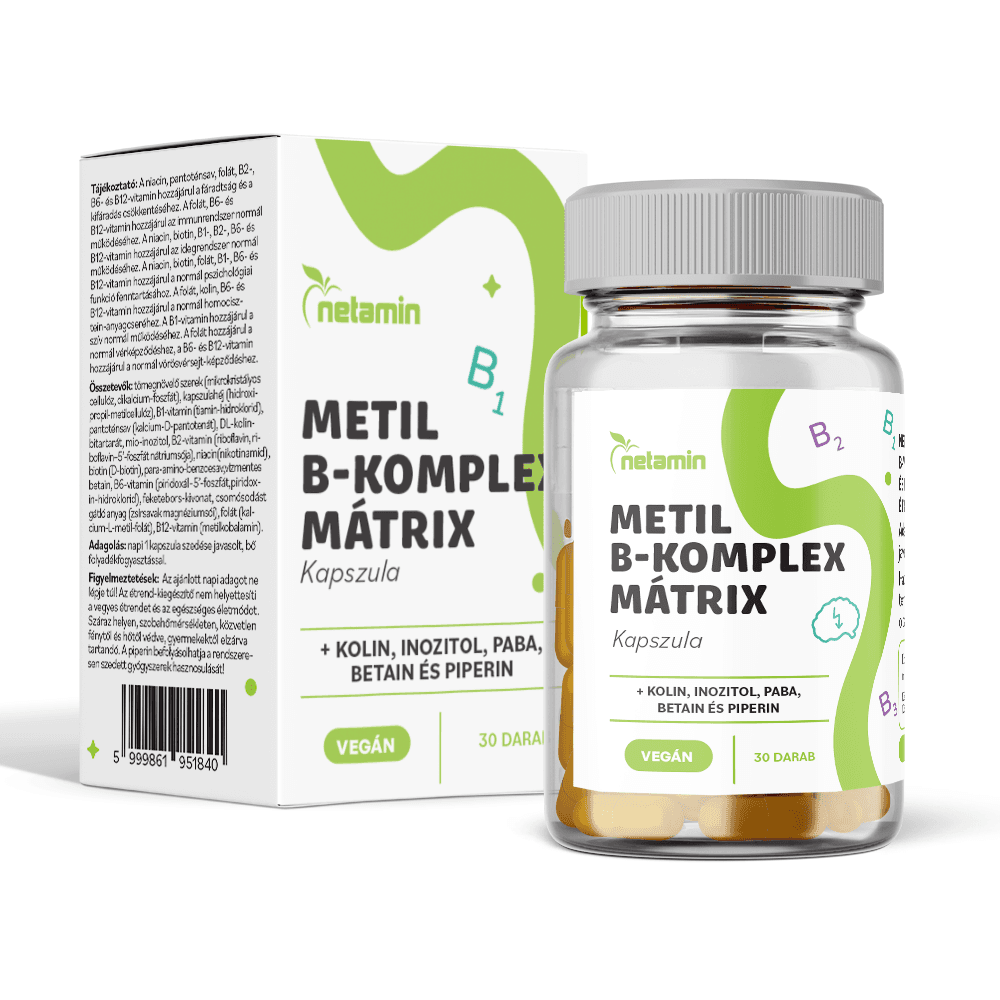 Netamin metil B-komplex matica kapsula 30 ks