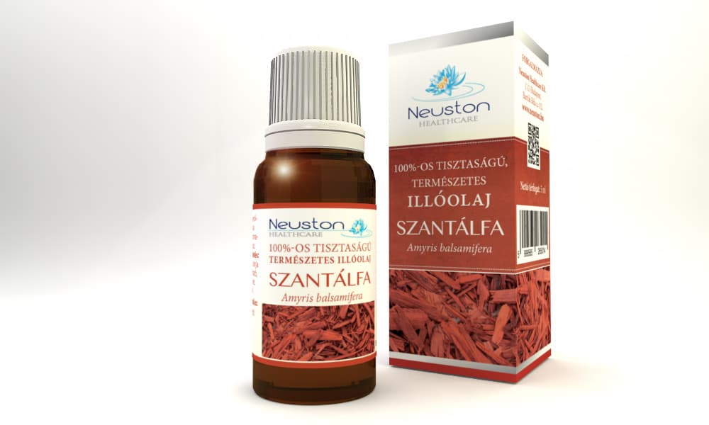 Neuston prírodný esenciálny olej santalového dreva západná India 5 ml