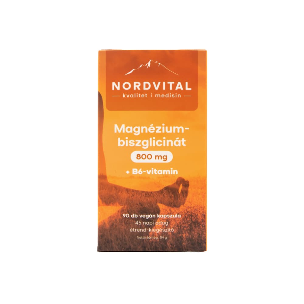 Nordvital horčík-bisglycínová kapsula 90 ks