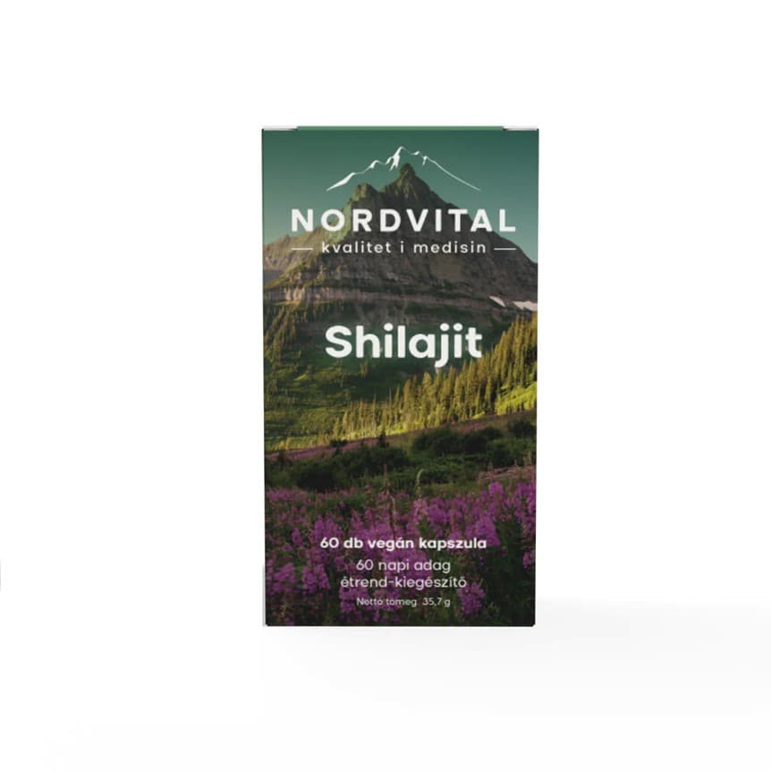Nordvital shilajit kapsula 60 ks