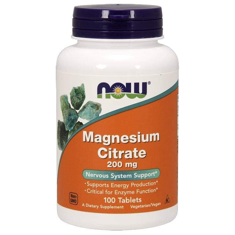 NOW Foods Magnézium Citrát tablety 215 g - 83546