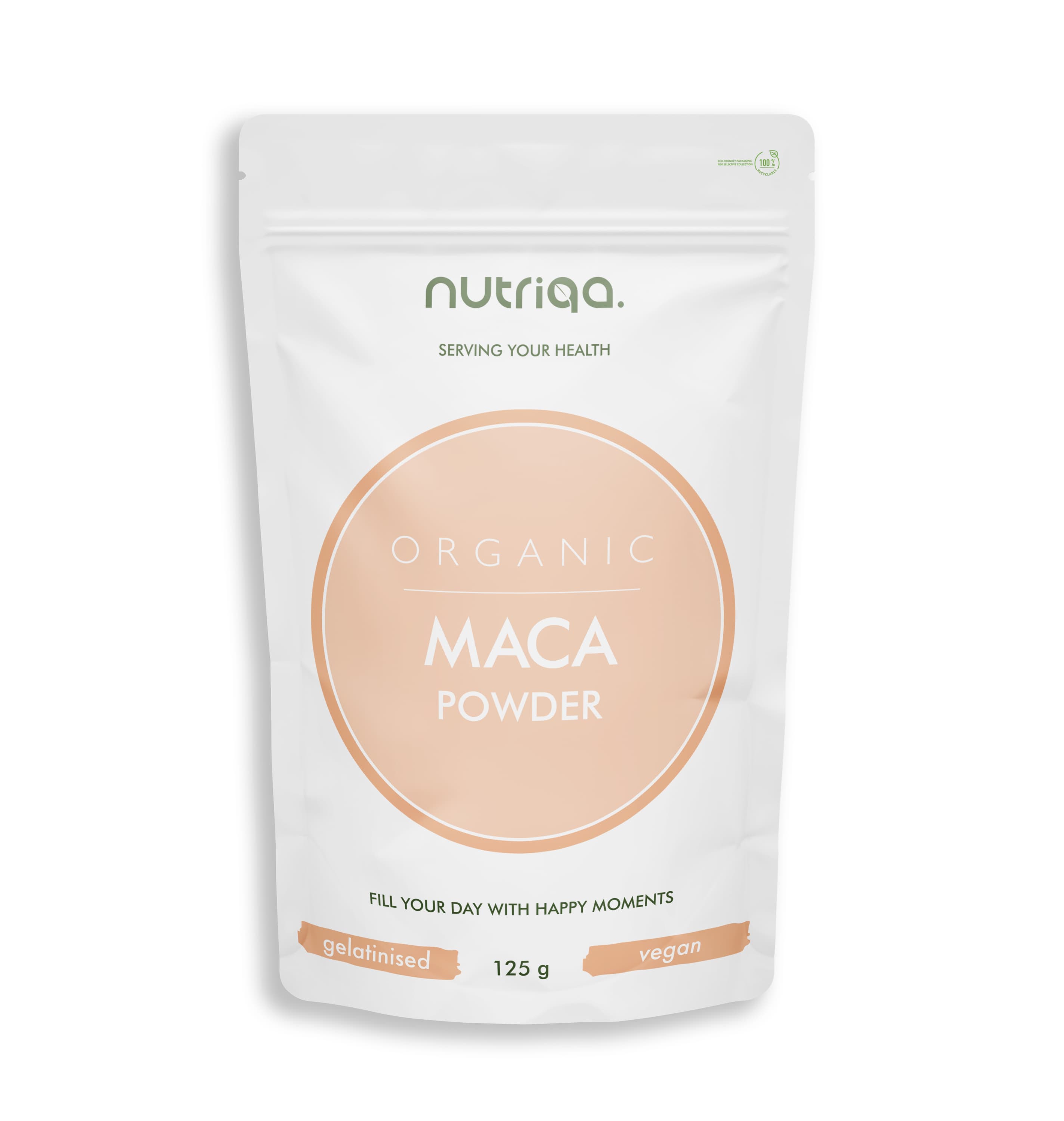 Nutriqa organický bio maca prášok želatinizovaný 125 g