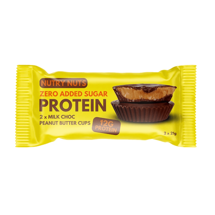 Nutry nuts protein arašidové maslo čokoládové placky mliečna čokoláda 42 g