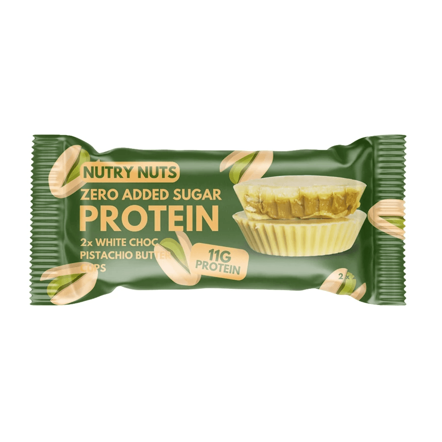 Nutry nuts protein pistáciová čokoládová placka biela čokoláda 42 g