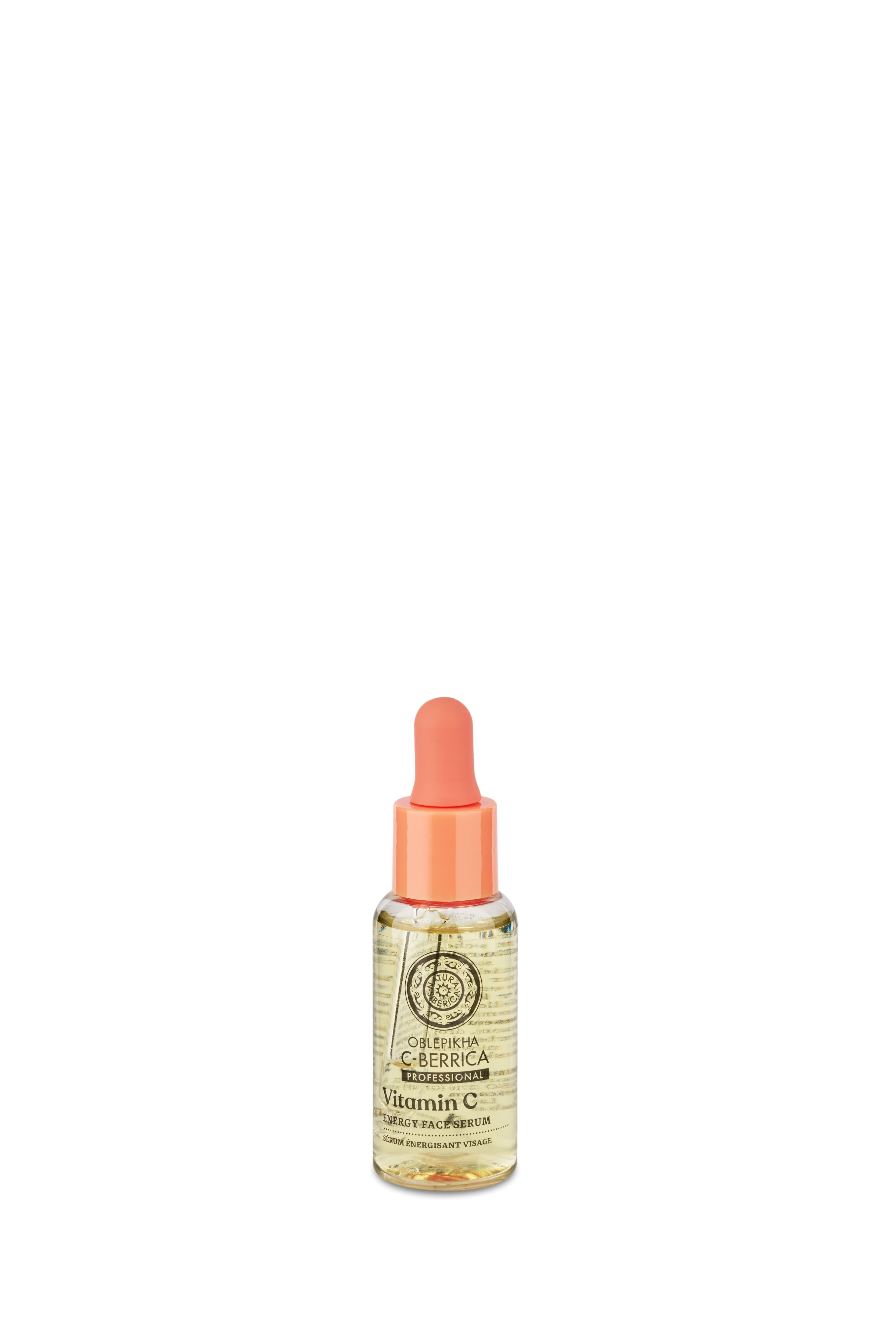 Natura siberica oblepikha C-berrica energetizujúce sérum na tvár s vitamínom C 30 ml