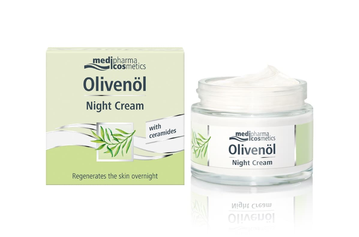 Olivenöl nočný regeneračný krém na tvár 50 ml- 91123