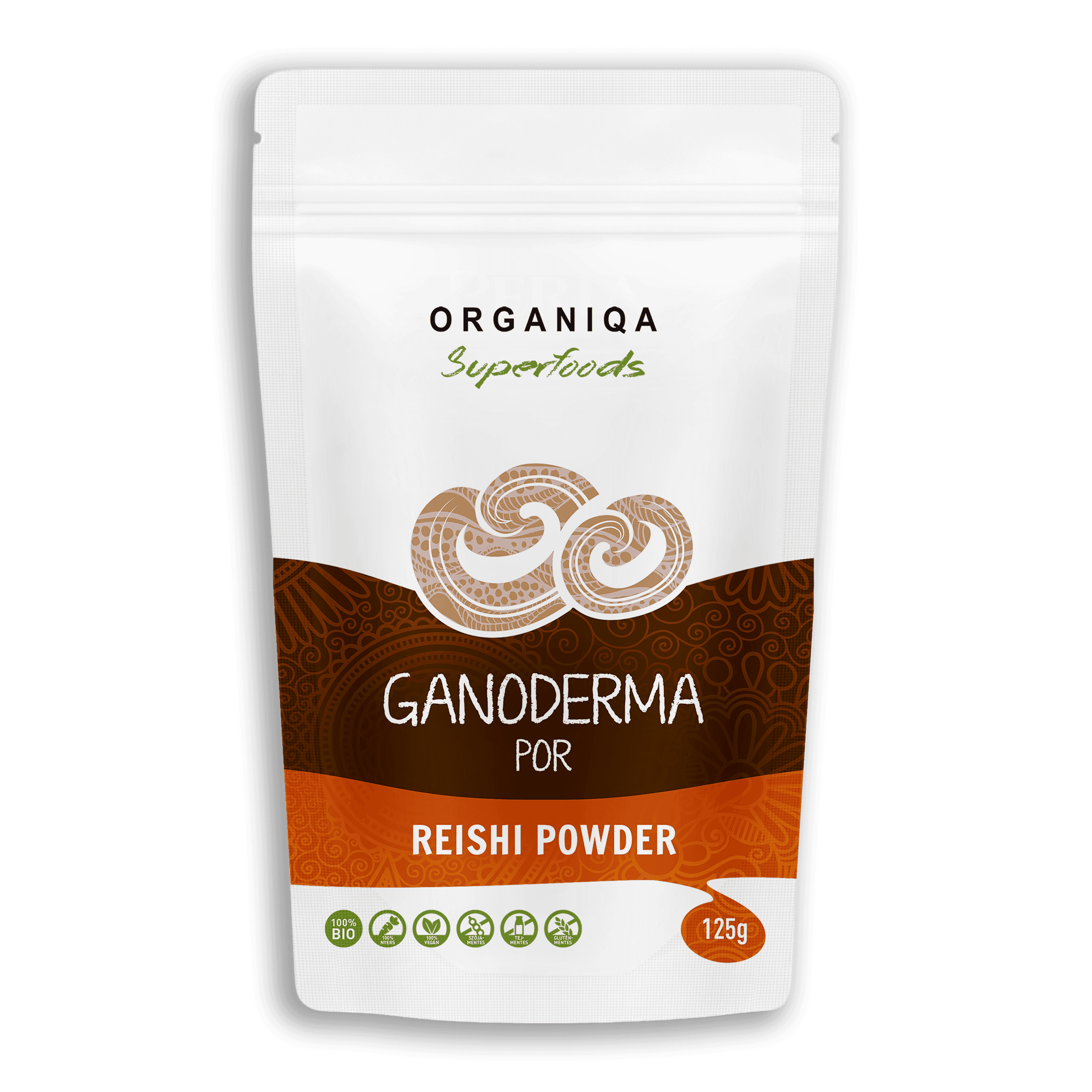 Organiqa BIO prášok z huby Reishi 125 g - 87349