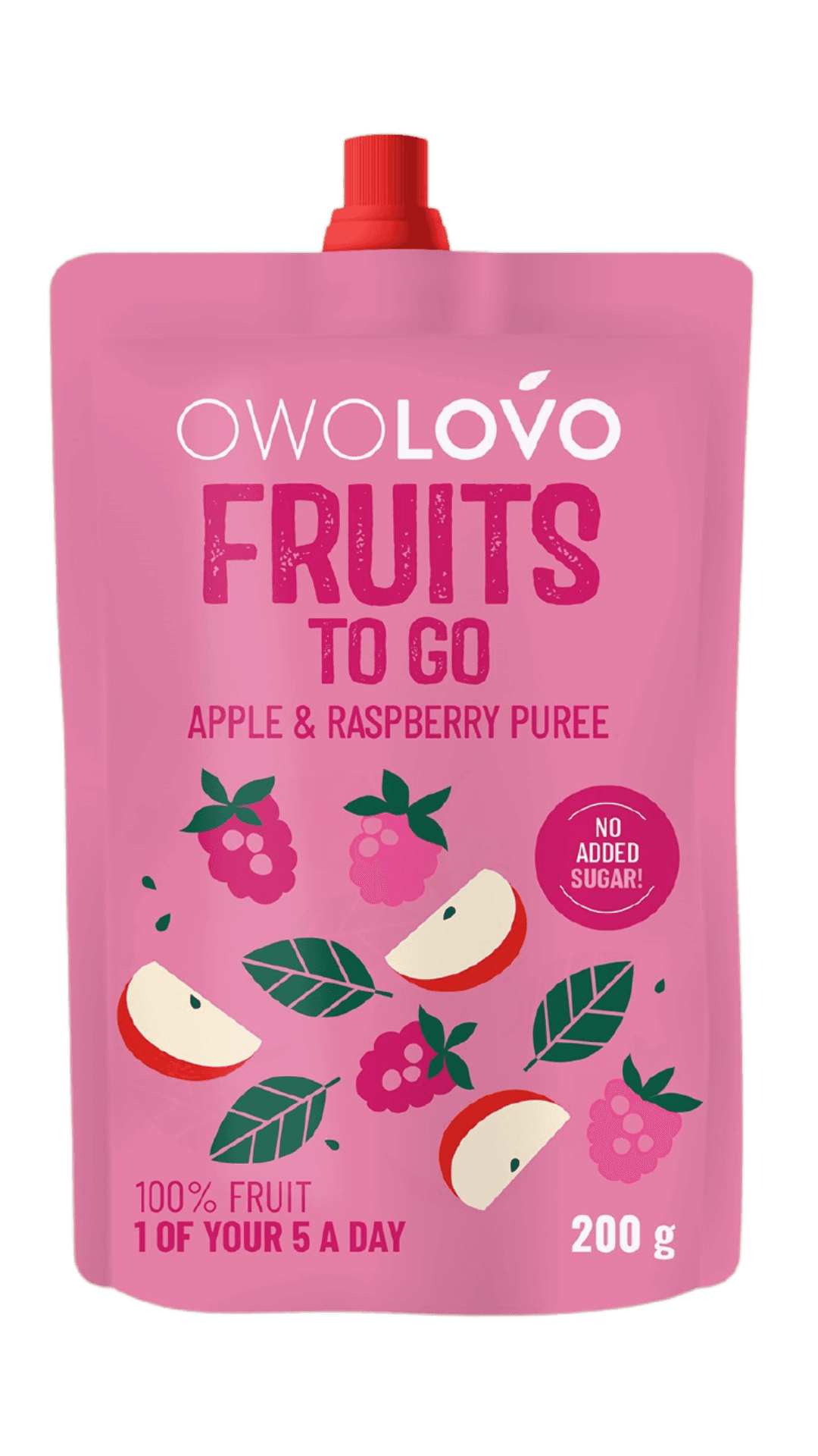 Owolovo jablkovo-malinové pyré 200 g