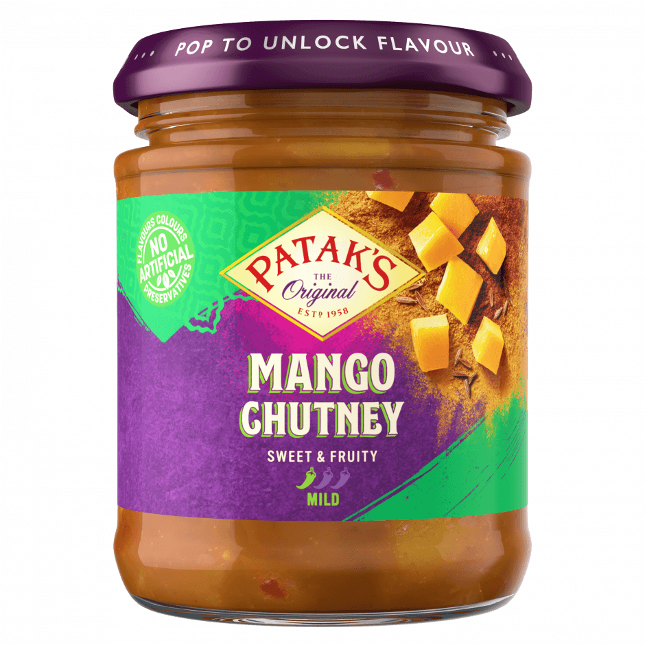Pataks mango chutney 340 g