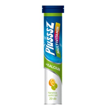 Plussz duo multivitamín+kalcium šumivé tablety 20 ks
